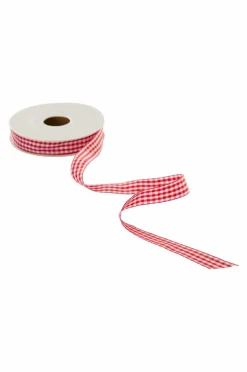 Presentpapper & Snöre|Jotex SMALL CHECK Band Röd