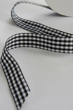 Presentpapper & Snöre|Jotex SMALL CHECK Band Svart
