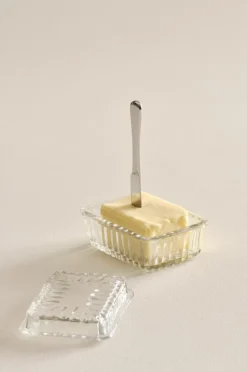 Kökstillbehör|Jotex SMOOTH Smörask Clear Glass
