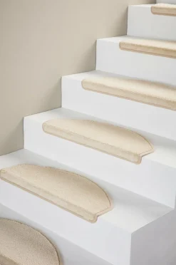 Återvunna Mattor|Trappstegsmattor|Jotex SOFT Trappstegsmatta 2-pack Naturvit