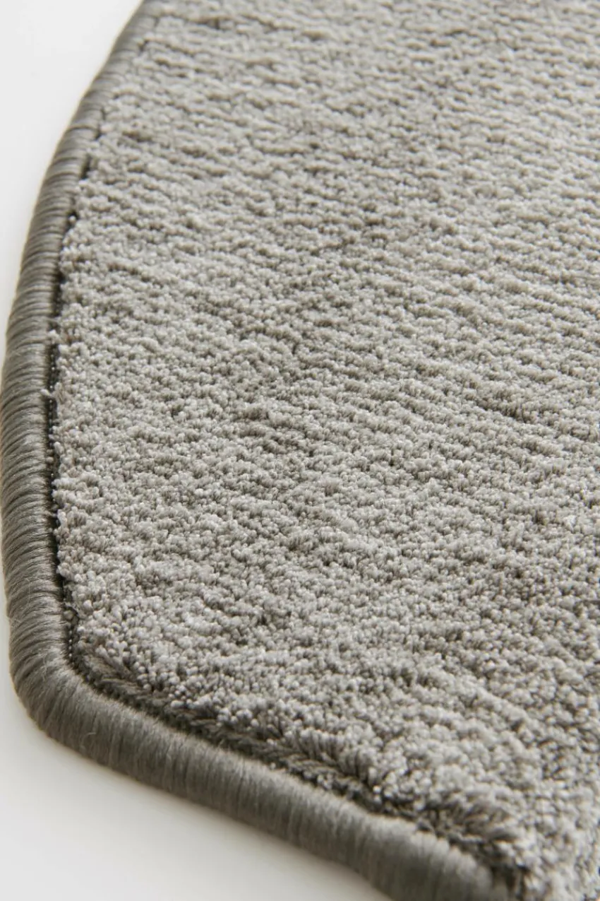Återvunna Mattor|Trappstegsmattor|Jotex SOFT Trappstegsmatta 2-pack Stålgrå