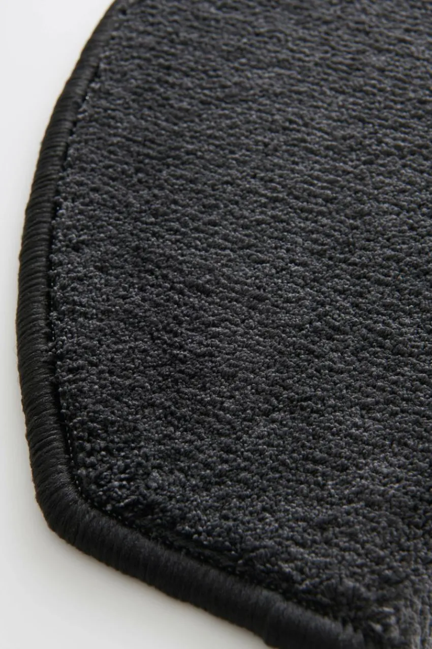 Återvunna Mattor|Trappstegsmattor|Jotex SOFT Trappstegsmatta 10-pack Svart