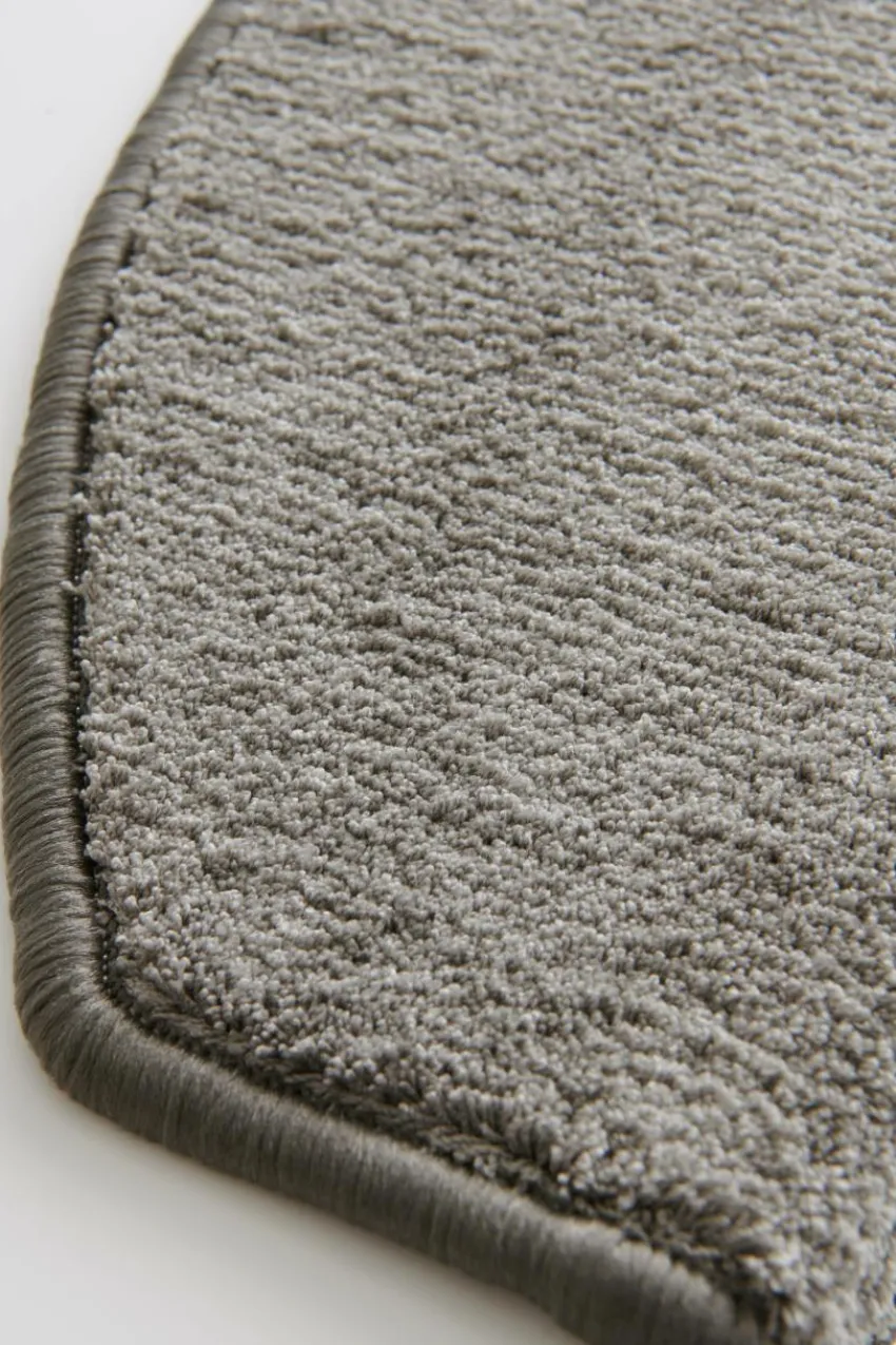 Återvunna Mattor|Trappstegsmattor|Jotex SOFT Trappstegsmatta 10-pack Stålgrå