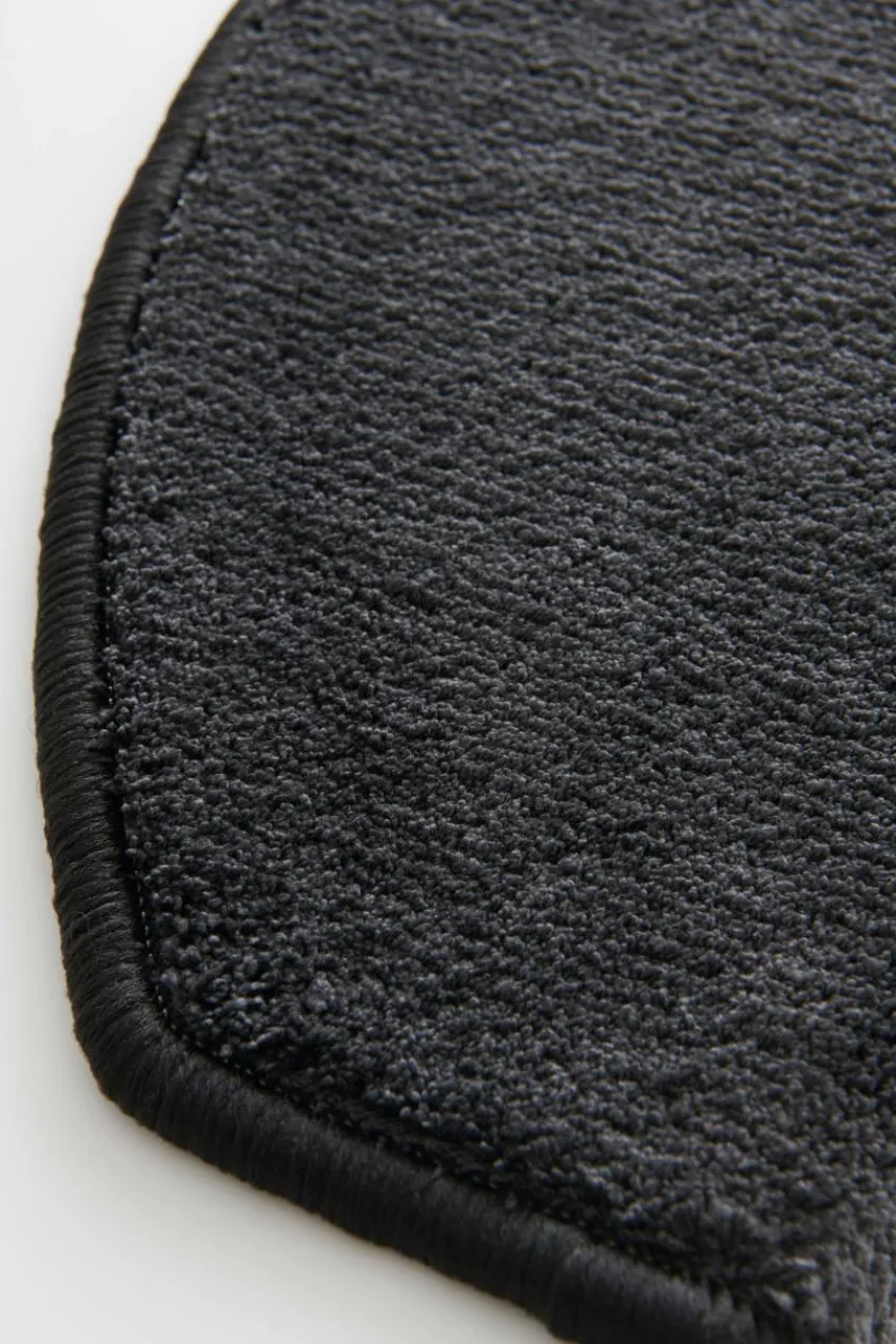 Återvunna Mattor|Trappstegsmattor|Jotex SOFT Trappstegsmatta 15-pack Svart