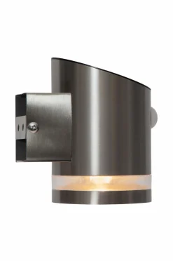 Utebelysning|Utebelysning|Jotex Solcells Vägglykta Venicini Silver