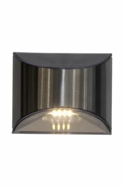 Utebelysning|Utebelysning|Jotex Solcells Vägglykta Wally 2 P Silver