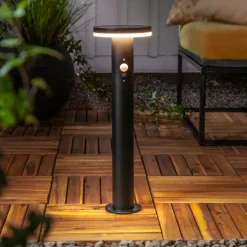 Utebelysning|Utebelysning|Jotex Solcellsbelysning Valletta Svart