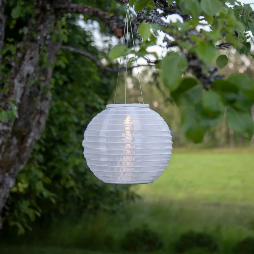Utebelysning|Utebelysning|Jotex Solcellsdekoration Festival 21cm Vit