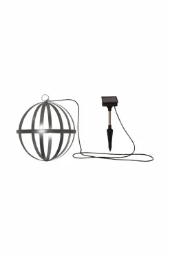 Utebelysning|Utebelysning|Jotex Solcellsglob Astri 25 Cm Silver