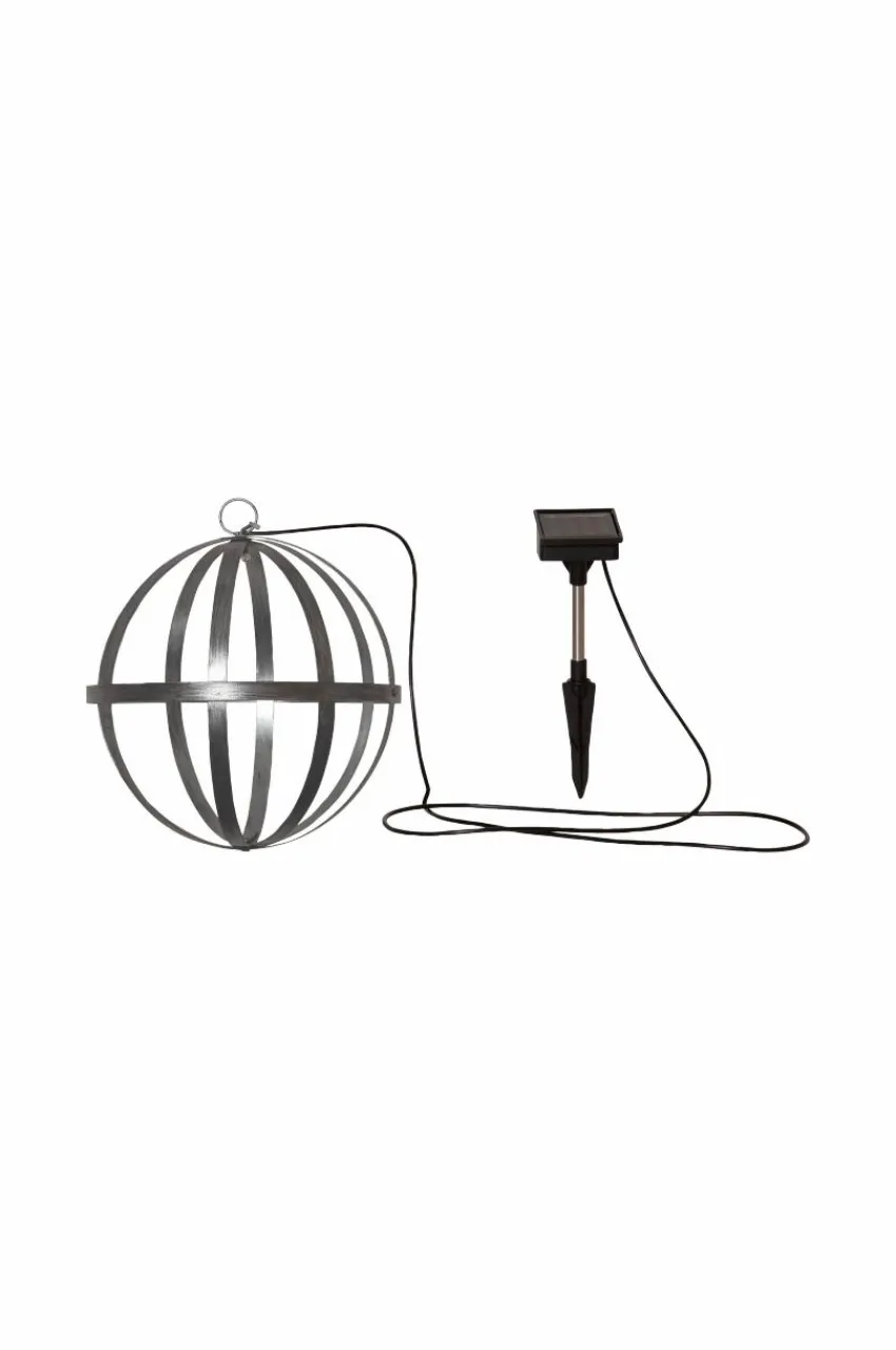 Utebelysning|Utebelysning|Jotex Solcellsglob Astri 25 Cm Silver