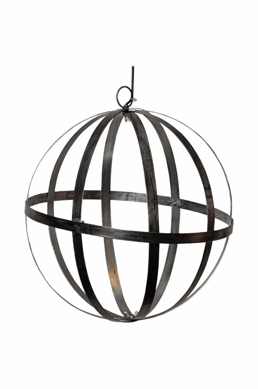 Utebelysning|Utebelysning|Jotex Solcellsglob Astri 30 Cm Silver
