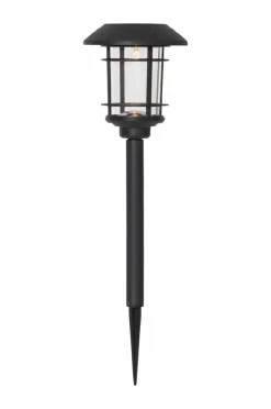 Utebelysning|Utebelysning|Jotex Solcells-Pollare Fride, 3 Pack Svart