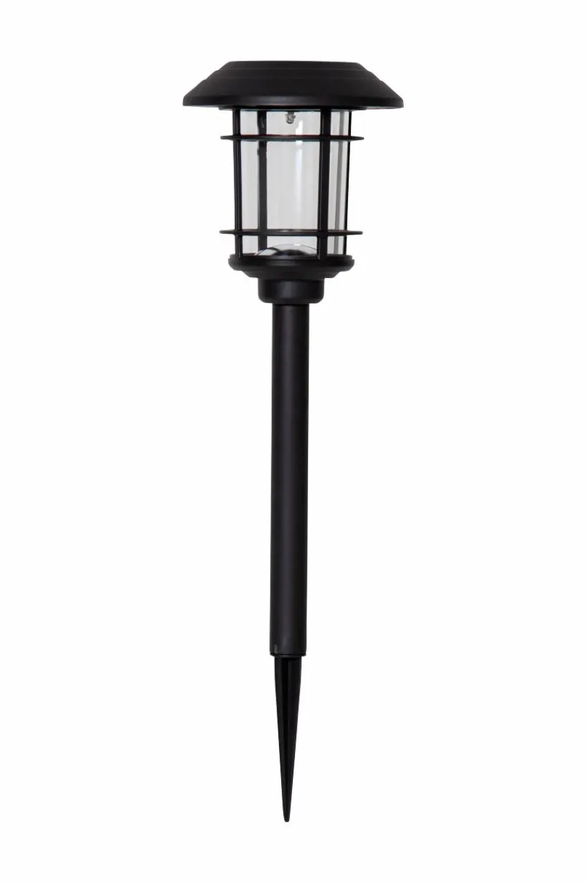 Utebelysning|Utebelysning|Jotex Solcells-Pollare Fride, 3 Pack Svart
