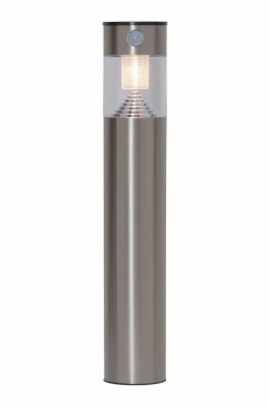 Utebelysning|Utebelysning|Jotex Solcells-Pollare Marbella. Silver