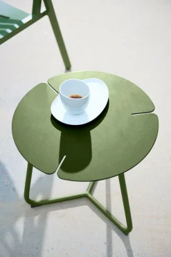 Utebord|Utemöbler|Jotex SOLLER Sidobord ø 45 Cm Armygrön