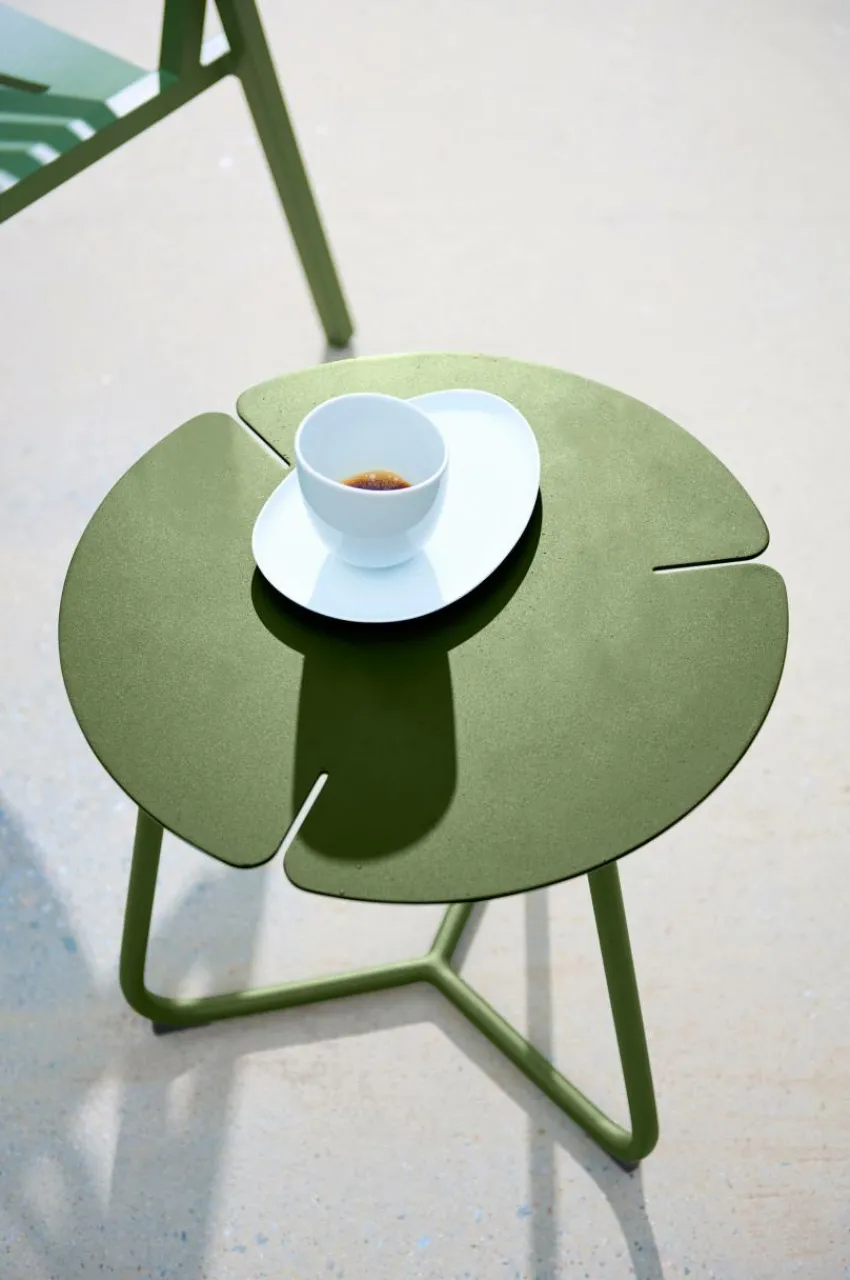 Utebord|Utemöbler|Jotex SOLLER Sidobord ø 45 Cm Armygrön