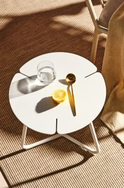 Utebord|Utemöbler|Jotex SOLLER Sidobord ø 45 Cm Vit