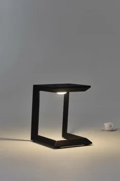 Utebord|Utebelysning|Jotex SOLO LED, Solcellsdrivet Bord Svart