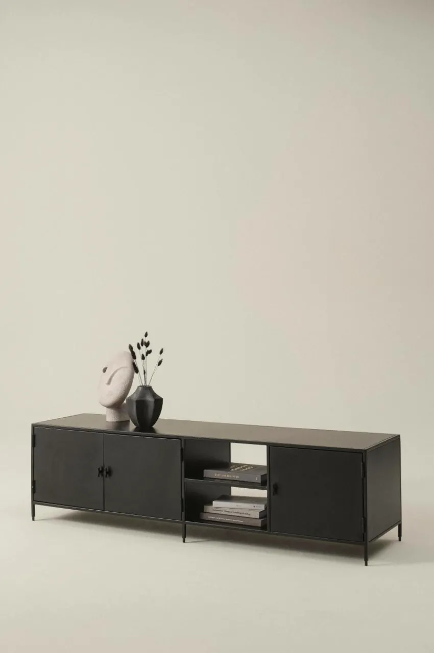 Förvaring|Jotex SOLOM Tv-bänk 40x157 Cm Matt svart