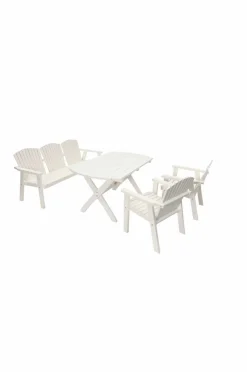 Utesoffor & Utebänkar|Utemöbler|Jotex SOLVIK Soffa Vit