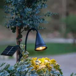 Utebelysning|Utebelysning|Jotex Spotlight Solcellsbelysning Svart