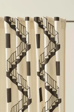 Multifunktionsgardiner|Jotex STAIRS funktionsgardin 2-pack Multi