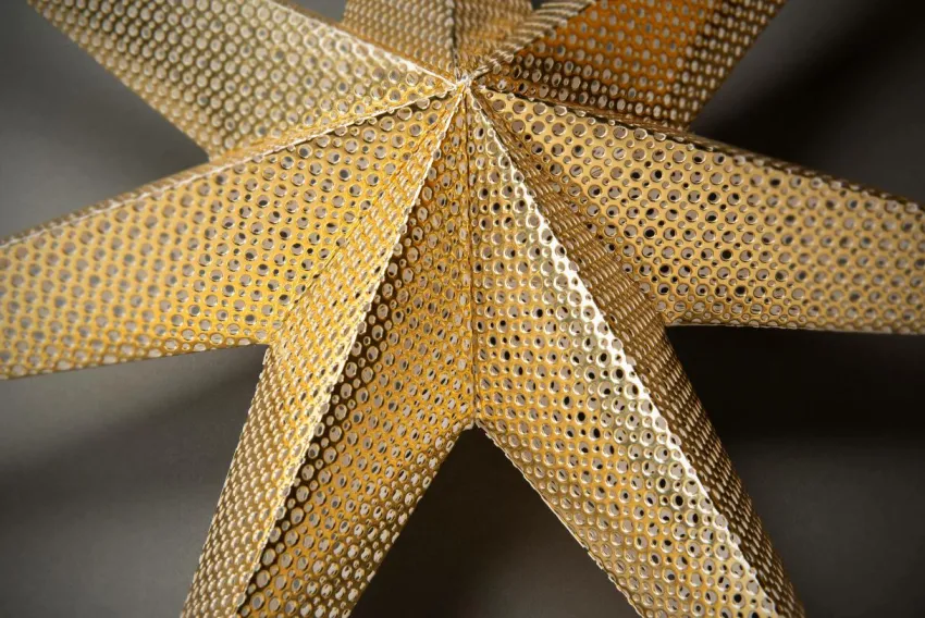 Julbelysning|Jotex STAR Julstjärna ø 78 Cm Mässing