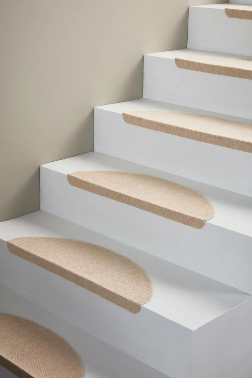 Trappstegsmattor|Jotex STEGET Trappstegsmattor 10-pack Ljusbeige