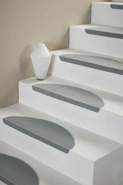 Trappstegsmattor|Jotex STEGET Trappstegsmattor 10-pack Stålgrå