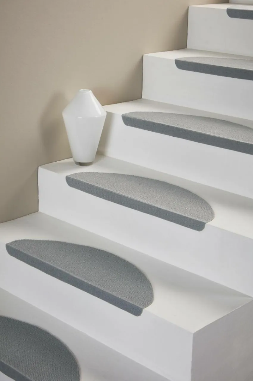 Trappstegsmattor|Jotex STEGET Trappstegsmattor 10-pack Stålgrå
