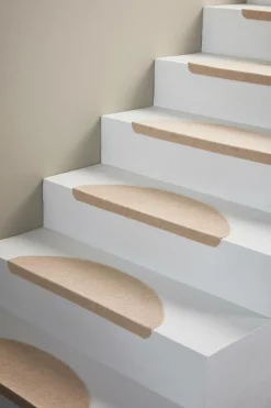 Trappstegsmattor|Jotex STEGET Trappstegsmattor 2-pack Ljusbeige