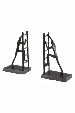 Prydnadssaker|Jotex STEP UP Bokstöd 2-pack Svart/brons