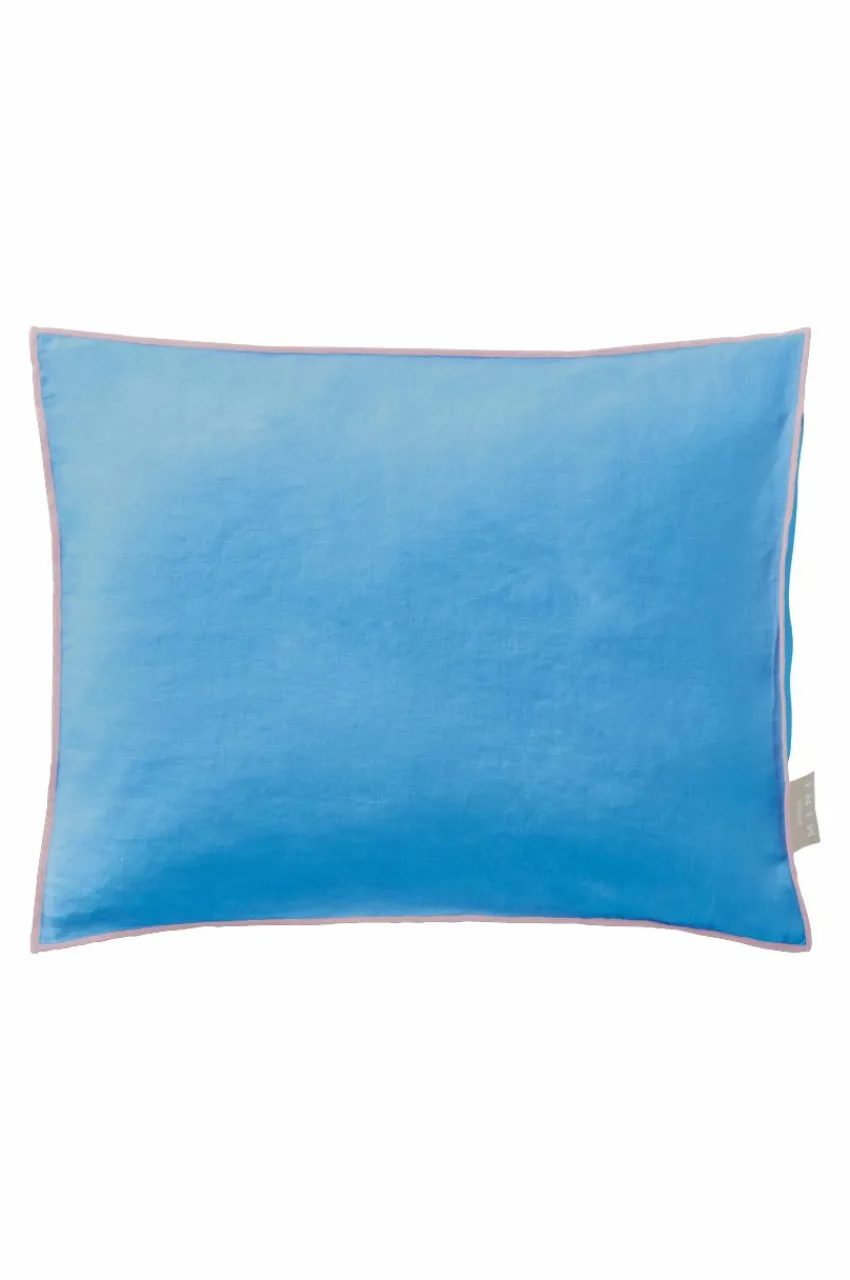 Barnsängkläder|Jotex STICH MINI örngott 35x28 Cm Azurblå