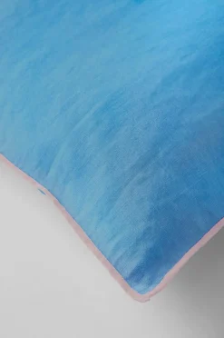 Barnsängkläder|Jotex STICH MINI örngott 35x28 Cm Azurblå