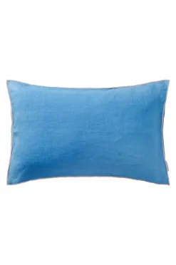 Barnsängkläder|Jotex STICH MINI örngott 55x35 Cm Azurblå