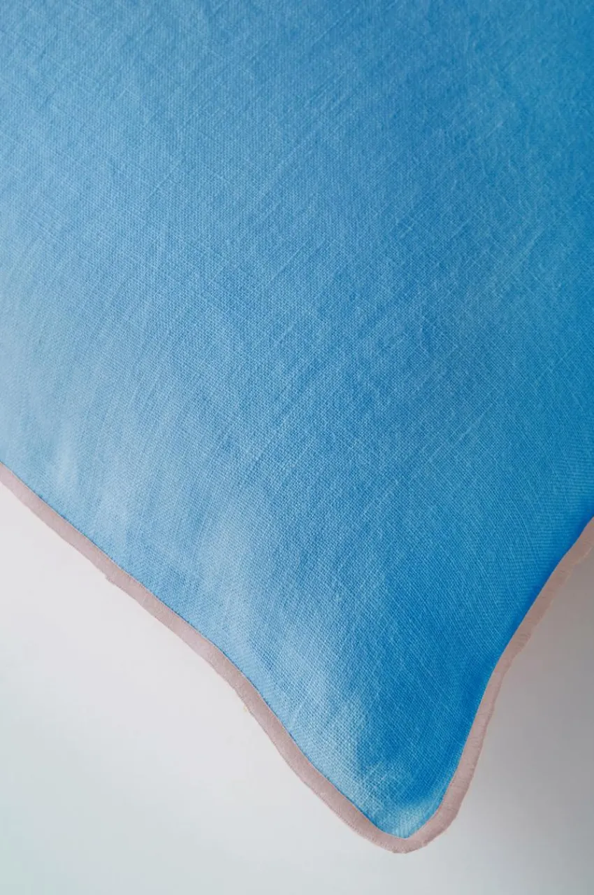 Barnsängkläder|Jotex STICH örngott 60x50 Cm Azurblå