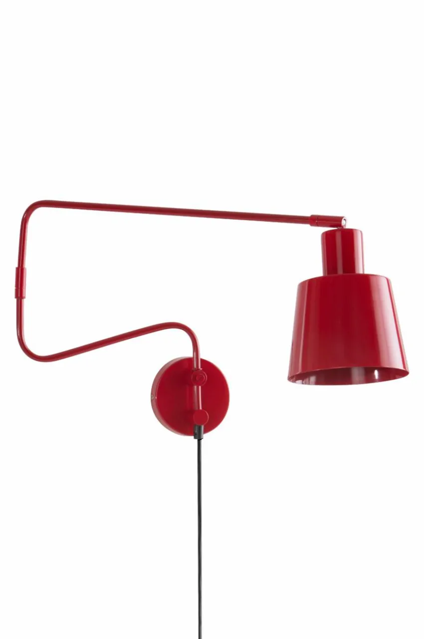 Vägglampor|Jotex STIG Vägglampa Röd