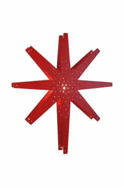 Julbelysning|Jotex Stjärna Tall Röd