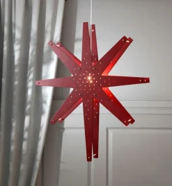 Julbelysning|Jotex Stjärna Tall Röd