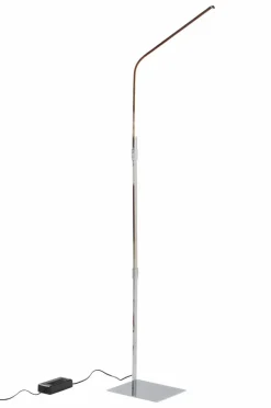 Golvlampor|Jotex STRAW Golvlampa Krom