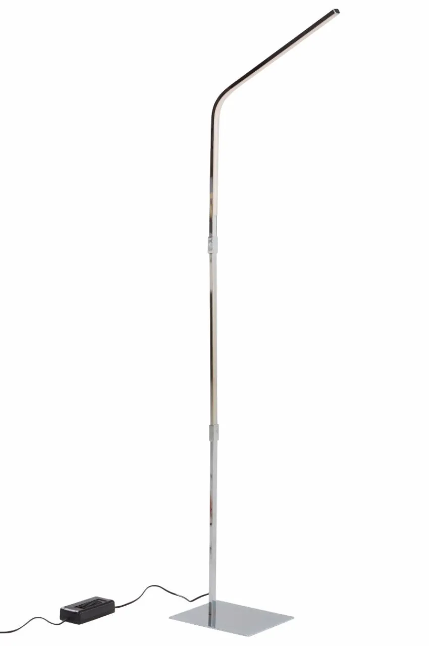 Golvlampor|Jotex STRAW Golvlampa Krom