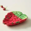 Brickor & Serveringsfat|Jotex STRAWBERRY Serveringsfat ø 30 Cm