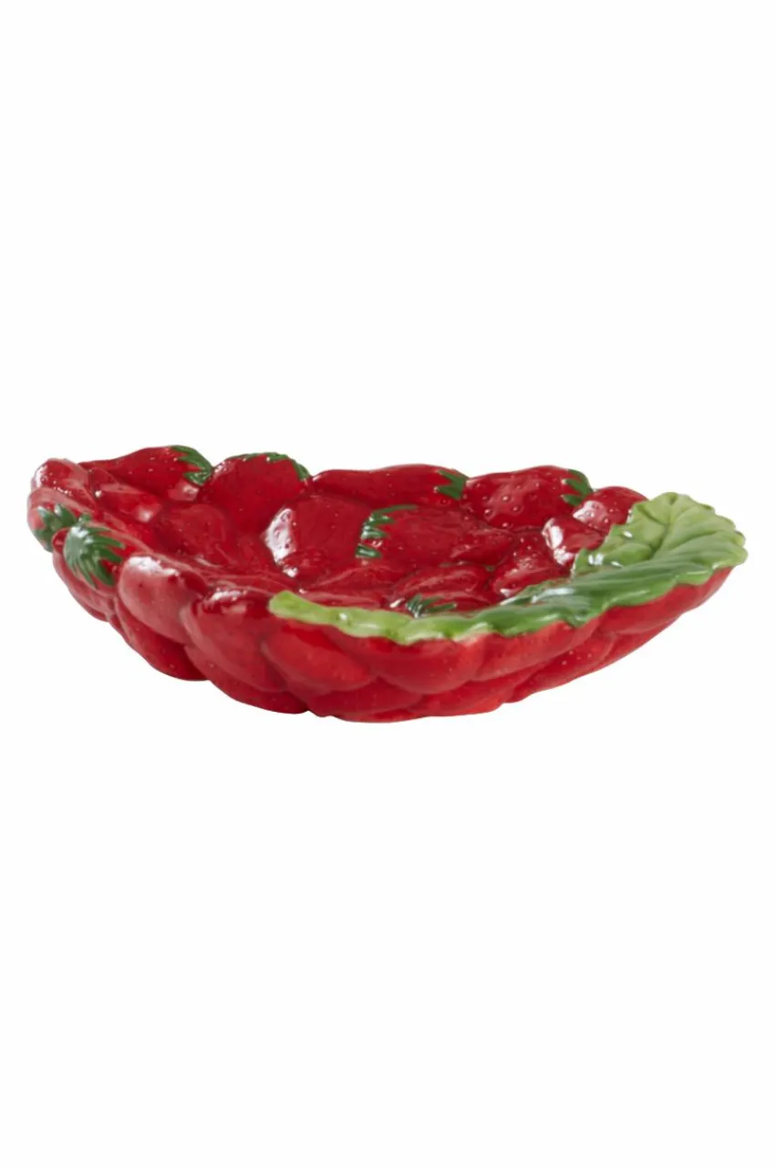Brickor & Serveringsfat|Jotex STRAWBERRY Serveringsfat ø 30 Cm