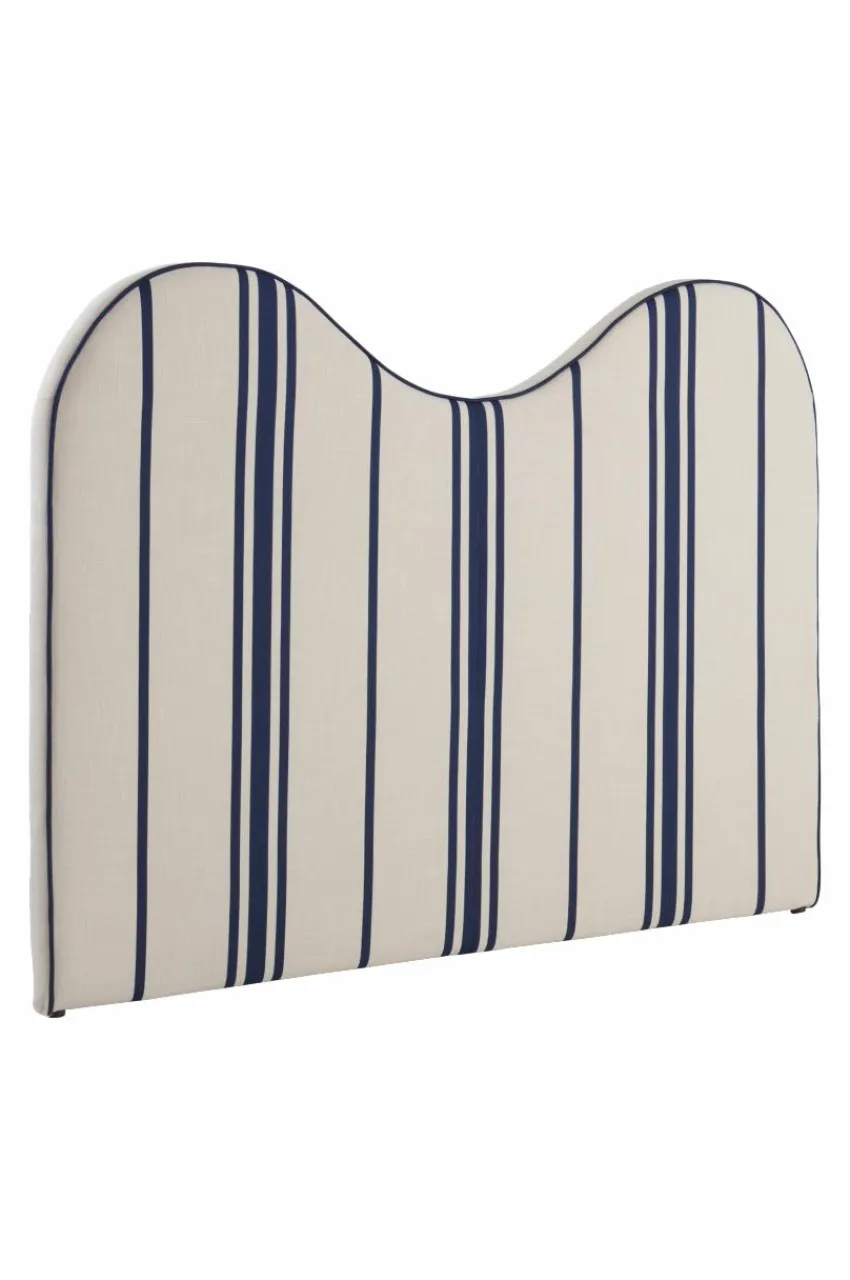 Sänggavlar|Jotex STRÅHOLMEN Sänggavel 180 Cm Beige/blå