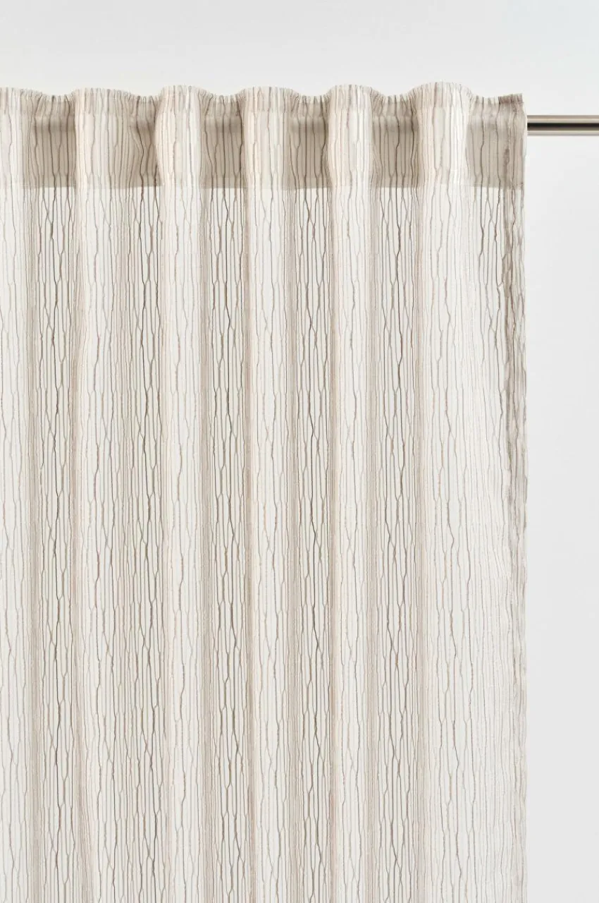 Multifunktionsgardiner|Jotex STRILA Multifunktionsgardin 2-pack Beige