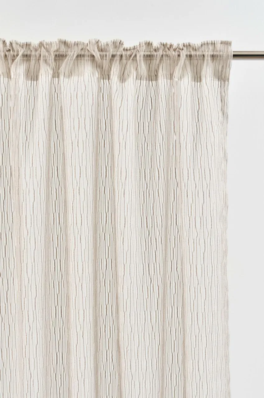 Multifunktionsgardiner|Jotex STRILA Multifunktionsgardin 2-pack Beige