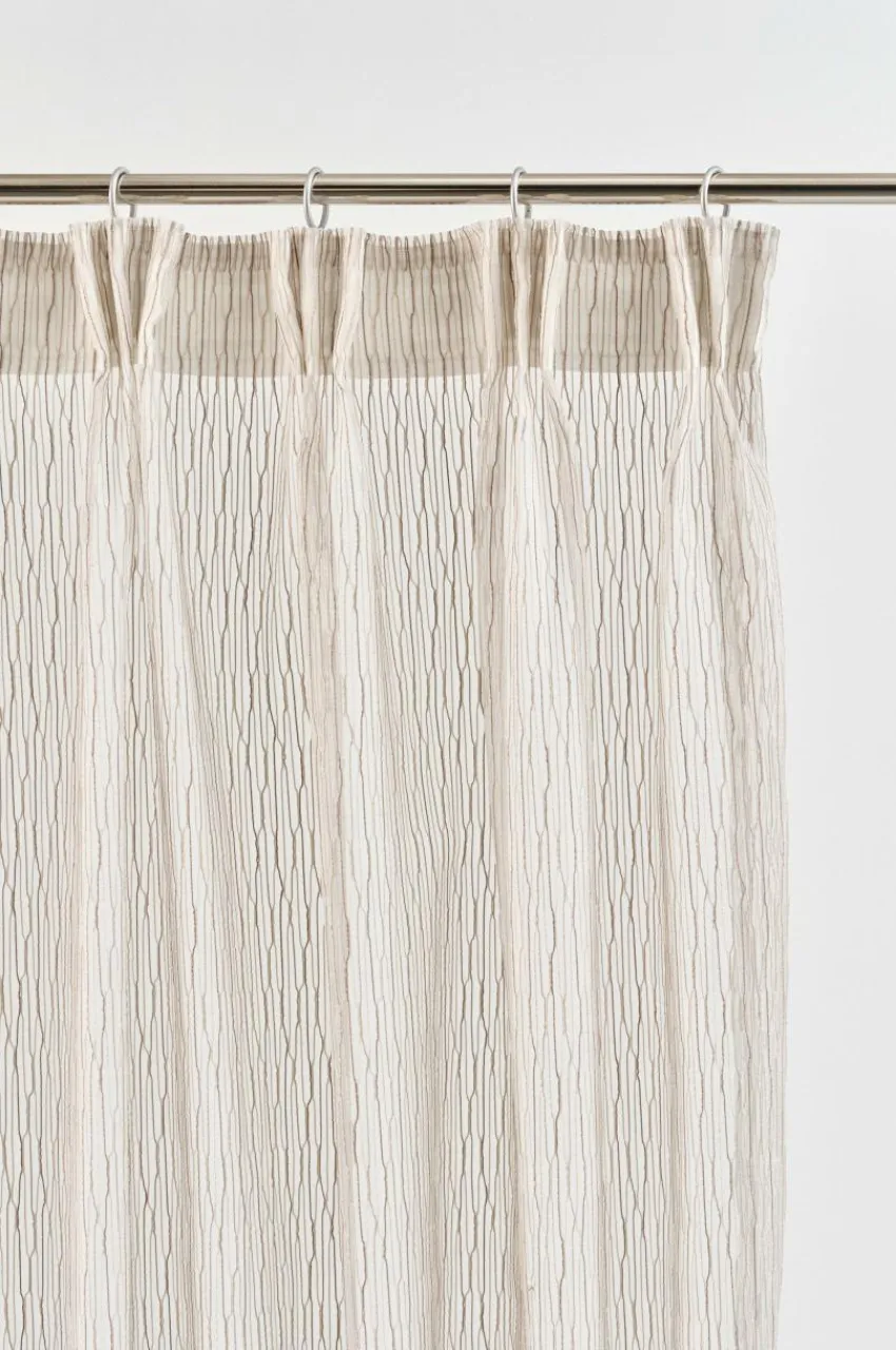 Multifunktionsgardiner|Jotex STRILA Multifunktionsgardin 2-pack Beige
