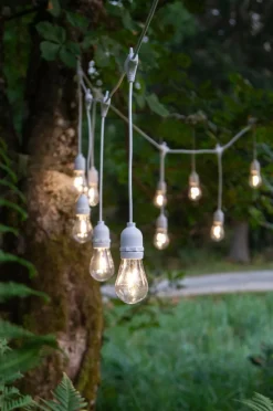 Utebelysning|Utebelysning|Jotex String Light Ljusslinga Vit