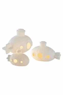 Barnlampor|Barnlampor|Jotex SUBMARINES Nattlampa/dekoration 3-pack Vit