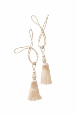 Gardinomtag|Jotex SUKIE Tofsomtag 2-pack Beige
